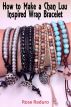 How to Make a Chan Luu Inspired Wrap Bracelet by Rose Raduro