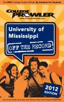 Cover for 'University of Mississippi 2012'