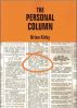 The Personal Column by Brian Kirby