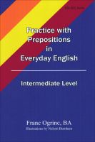 Cover for 'Practice with Prepositions in Everyday English, Intermediate Level'