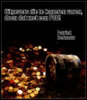 Cover for 'Uitgevers die te kaperen varen, doen dat met een POD'