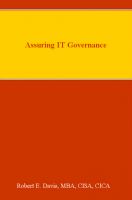 Cover for 'Assuring IT Governance'