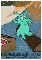Cover for 'Moby the Average Looking Monster'