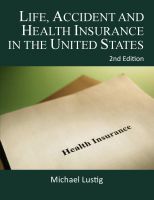 Cover for 'Life, Accident and Health Insurance in the United States'
