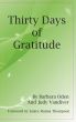 Thirty Days of Gratitude by Judy Vandiver