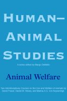 Cover for 'Human-Animal Studies: Animal Welfare'