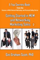 Cover for 'Top Secrets for Getting Started in MLM and Networking Marketing Sales'