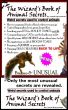 Wizard's Book of Animal Secrets by Novel Discoveries
