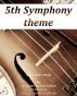 5th Symphony theme Pure sheet music for piano and accordion arranged by Lars Christian Lundholm by Pure Sheet music