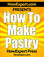 How To Make Pastry cover