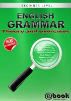 Cover for 'English Grammar - Theory and Exercises'