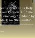 Jesus Reveals His Holy Love Versiob 3.0, by Marek A Benjamite