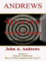 Cover for '"QUOTES" From My Treasury'