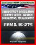 21st Century FEMA Course Manuals - Emergency Operation Center (EOC) Design, Operations, Management (IS-275) Policies, Procedures, Glossary, Guide by Progressive Management