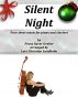 Silent Night Pure sheet music for piano and clarinet by Franz Xaver Gruber arranged by Lars Christian Lundholm by Pure Sheet music