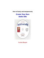 Cover for 'How to Easily and Inexpensively Create Your Own CDs'