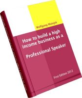 Cover for 'How to build a high income business as a Professional Speaker'