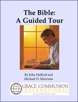 Cover for 'The Bible: A Guided Tour'