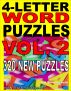 More 4-Letter Word Puzzles. Vol. 2 by Ted Summerfield