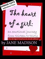 The Heart of a Girl: an emotional journey from thirteen to thirty cover