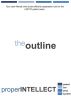 properINTELLECT Patent Bar Prep Outline by Aroplex Analytics LLC