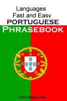 Cover for 'Languages Fast and Easy ~ Portuguese Phrasebook'