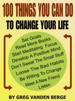 Cover for '100 Things You Can Do, To Change Your Life'