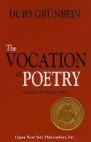 Cover for 'The Vocation of Poetry'