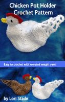 Cover for 'Chicken Hen Potholder Crochet Pattern'