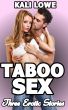 Taboo Sex: Three Erotic Stories by Kali Lowe
