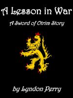 Cover for 'A Lesson in War - A Sword of Otrim Story [Short Story]'