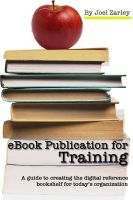 Cover for 'eBook Publication for Training'
