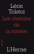 Les chemins de la misÃ¨re by LÃ©on TolstoÃ¯