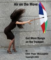 Cover for 'Air on the Move. Get More Range on the Trumpet'
