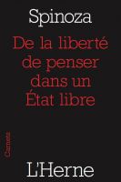 Cover for 'De la libert&eacute; de penser dans un &Eacute;tat libre'