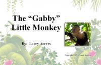 Cover for 'The "Gabby" Little Monkey'