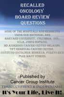 Cover for 'Recalled Oncology Board Review Questions (clinical) -96% Pass Rate'