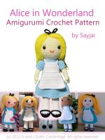 Cover for 'Alice in Wonderland Amigurumi Crochet Pattern'