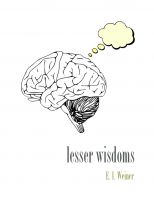 Cover for 'Lesser Wisdoms'