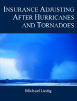 Cover for 'Insurance Adjusting After Hurricanes and Tornadoes'