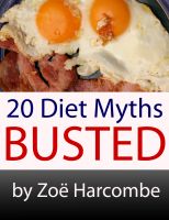 Cover for '20 Diet Myths - Busted. A Manifesto to change how you think about dieting.'