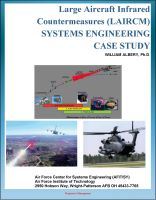 Cover for 'Large Aircraft Infrared Countermeasures (LAIRCM) Systems Engineering Case Study - Laser Transmitter Pointer/Tracker'