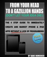 Cover for 'From Your Head To A Gazillion Hands'