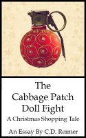 Cover for 'The Cabbage Patch Doll Fight: A Christmas Shopping Tale'