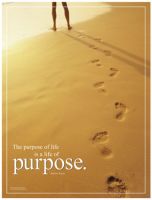 Cover for 'How to live a life of purpose'