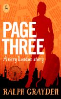 Cover for 'Page Three: A very London story'