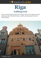 Cover for 'Riga Walking Tour'
