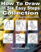Cover for 'How To Draw In Six Easy Steps Collection'