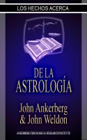 Cover for 'Los Hechos Acerca De La Astrolog&iacute;a'