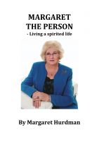 Cover for 'Margaret the Person - Living a Spirited Life'